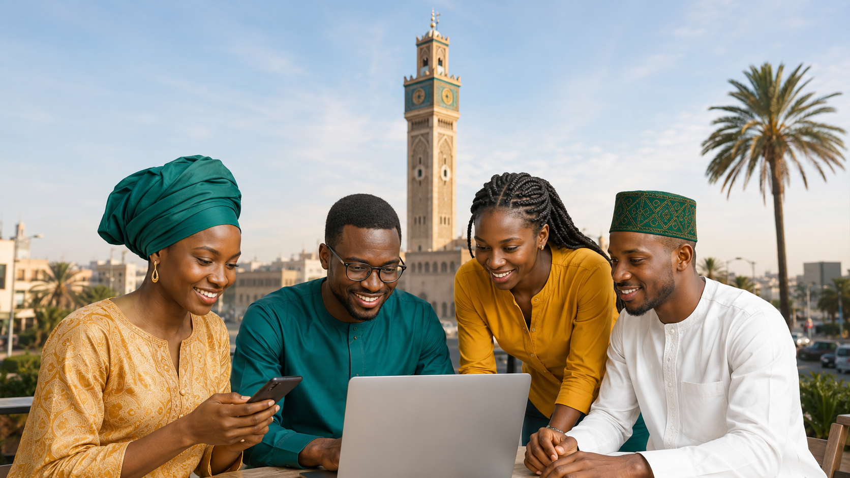 Professionnels collaborant à Dakar